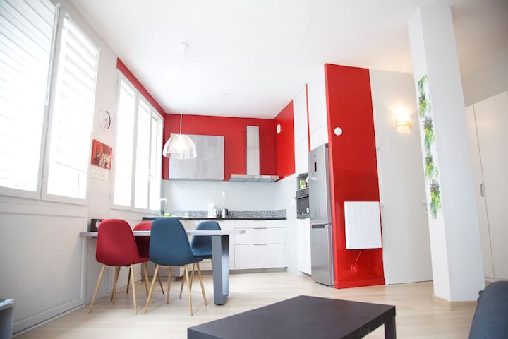 Quiet loft in the center of Grenoble