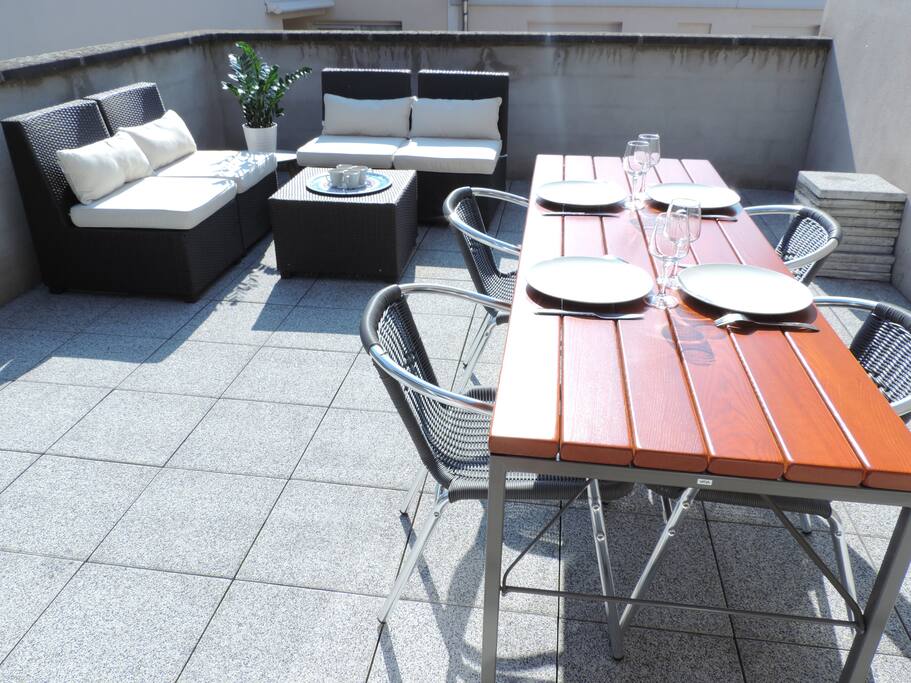 terrasse 2eme niveau