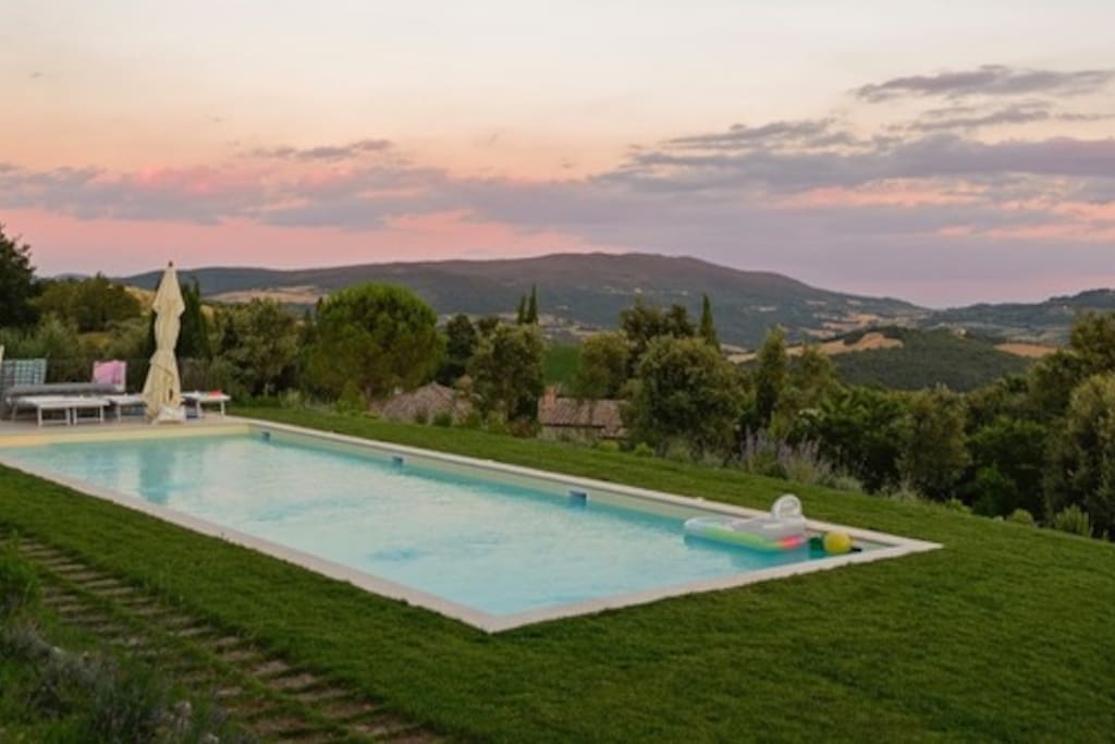 The swimming pool 15 mX5 m