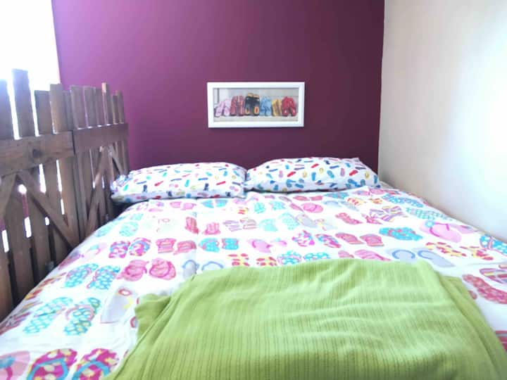 2. poschodie - podkrovie s manželskou posteľou