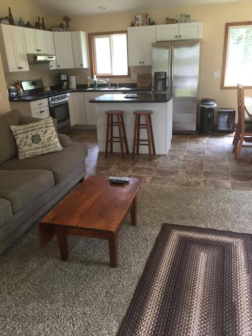 Open concept cabin