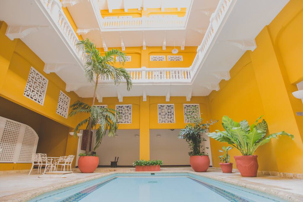 Inside- pool for all residents