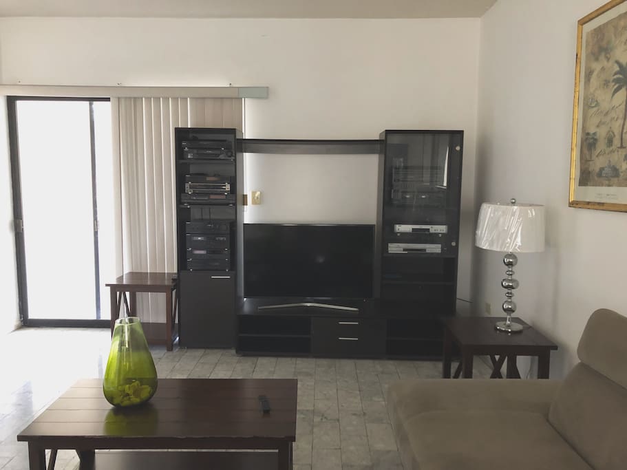 Televisión y Equipo de Sonido.