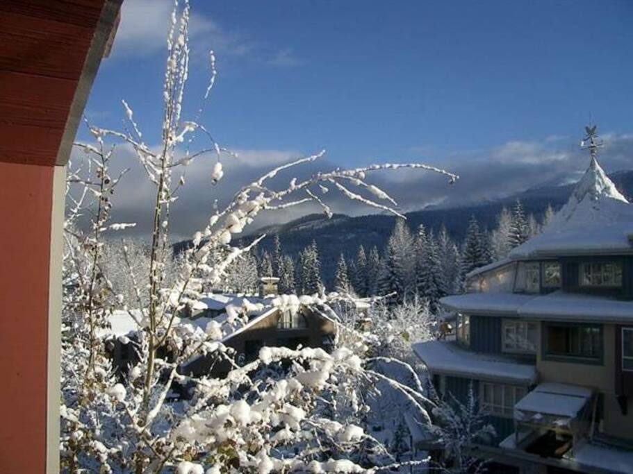 View from the balcony