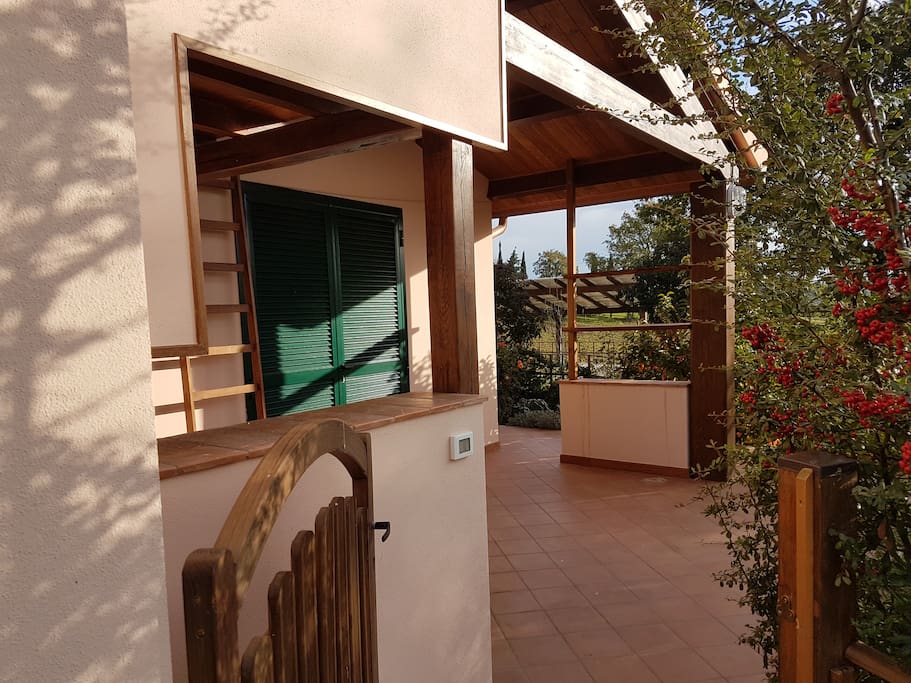 Veranda ingresso app. 2 Glicine