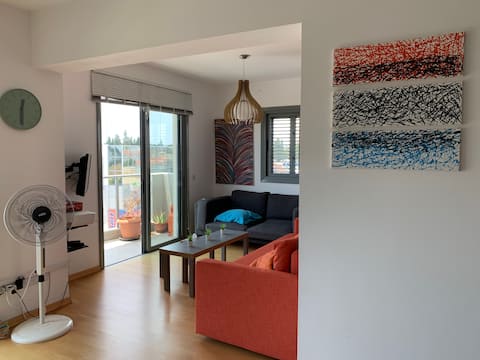 Bright and functional apartment in Nicosia.