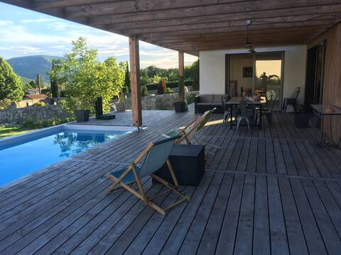 Spacious villa in Saou, site of character