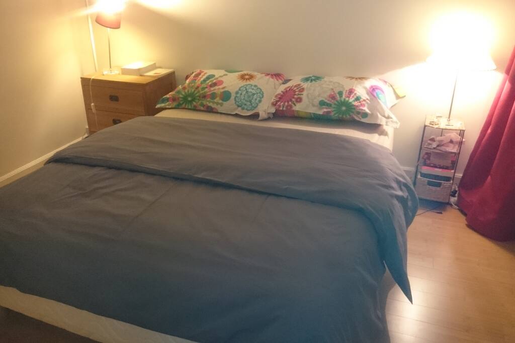 Bedroom with double bed