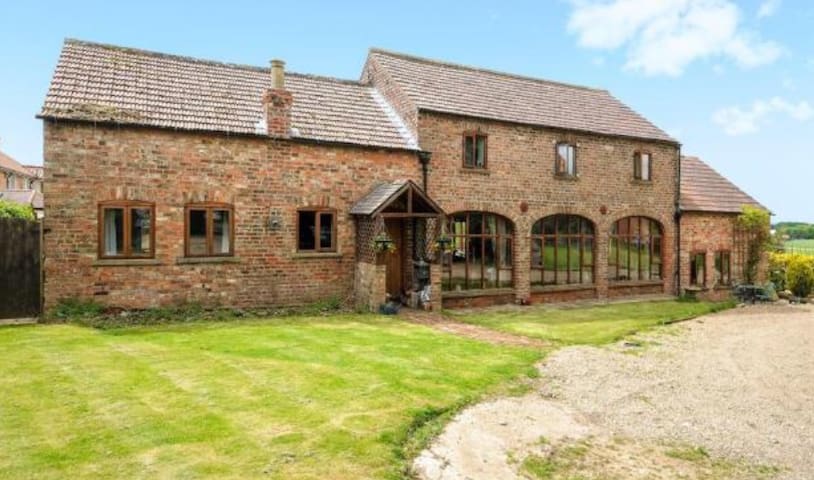 Barn conversion in rural North Yorkshire
