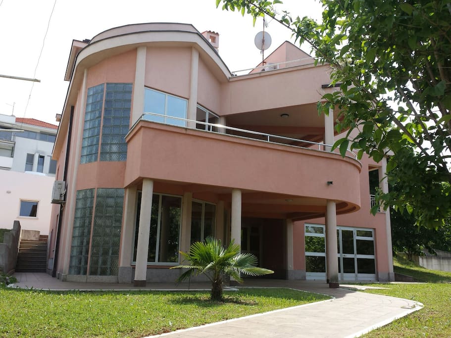 Outside house view.