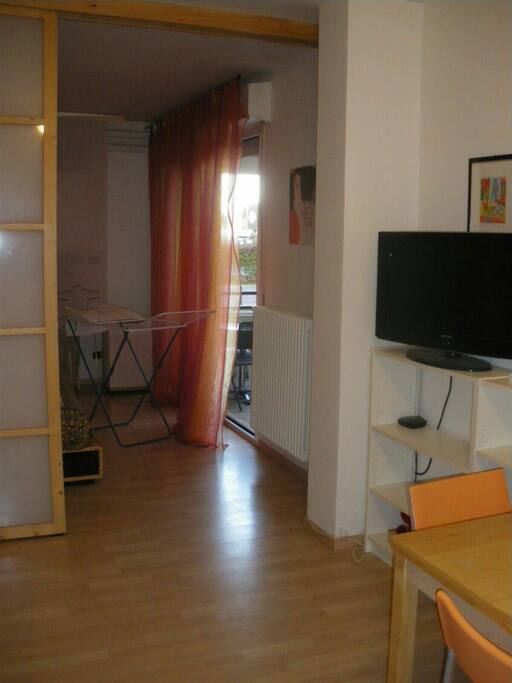 zona compresa tra soggiorno e camera da letto