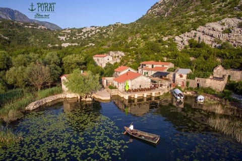 Villa Radus - jewel on the shore of lake Skadar