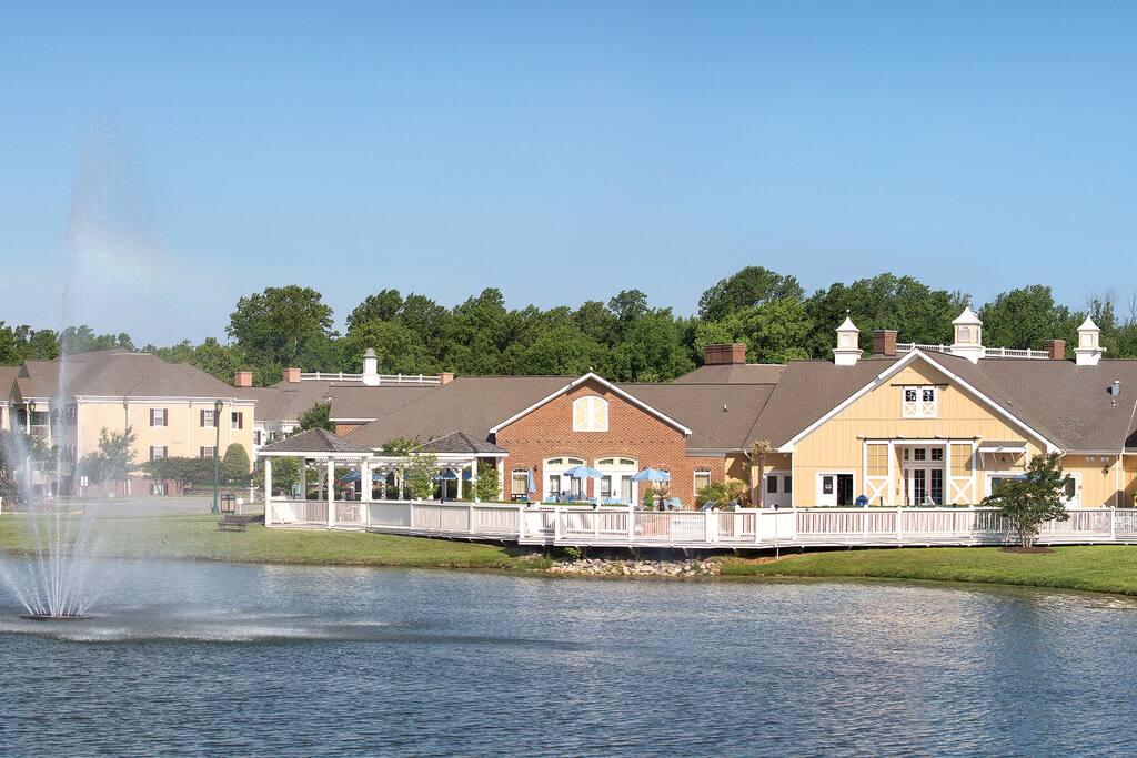 Lake facing resort