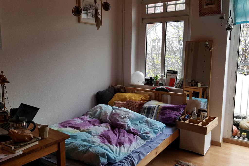 Bed for 1-2 people