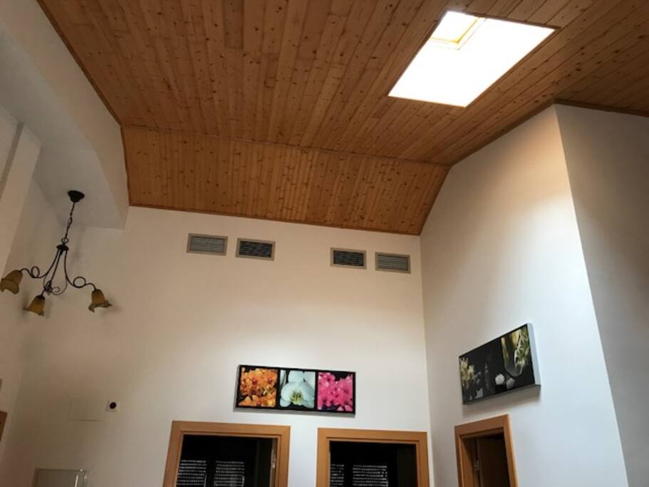 Techos acuadrillados de madera