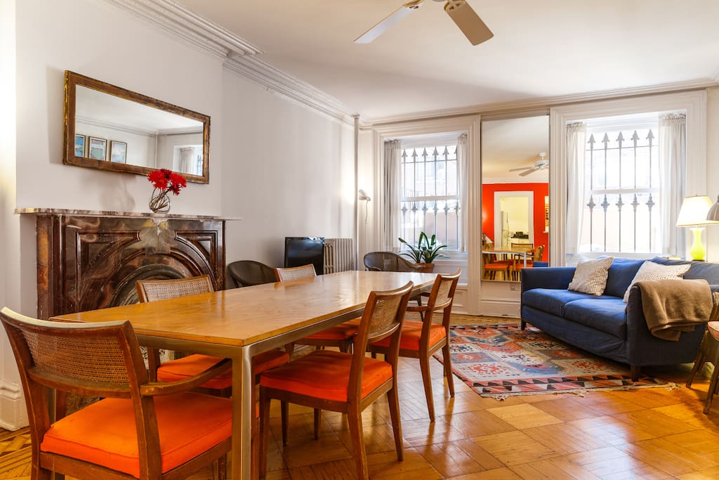 living room looking towards windows
