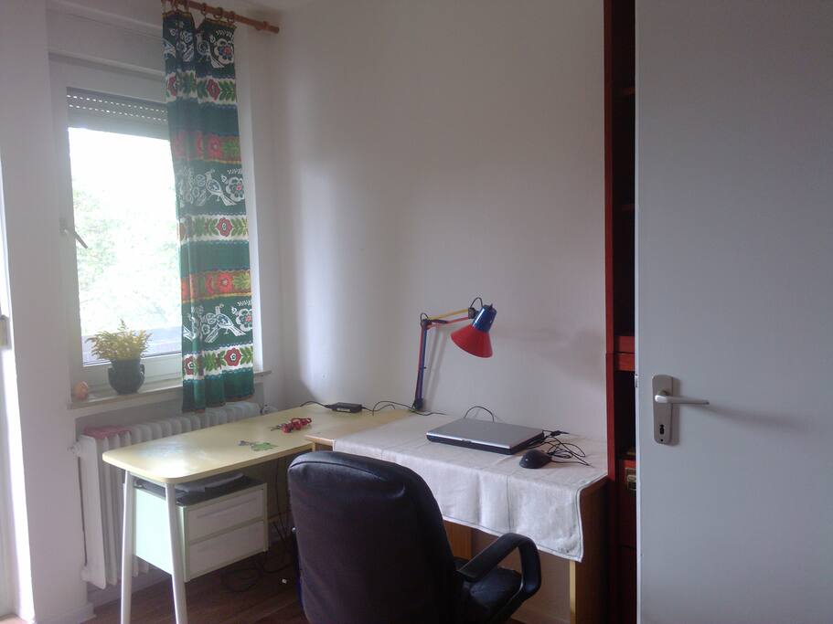 the desks