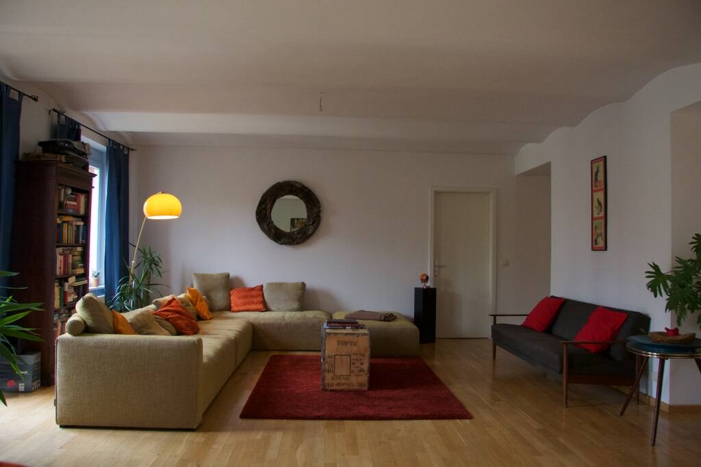 Living room part 1 with studio couch