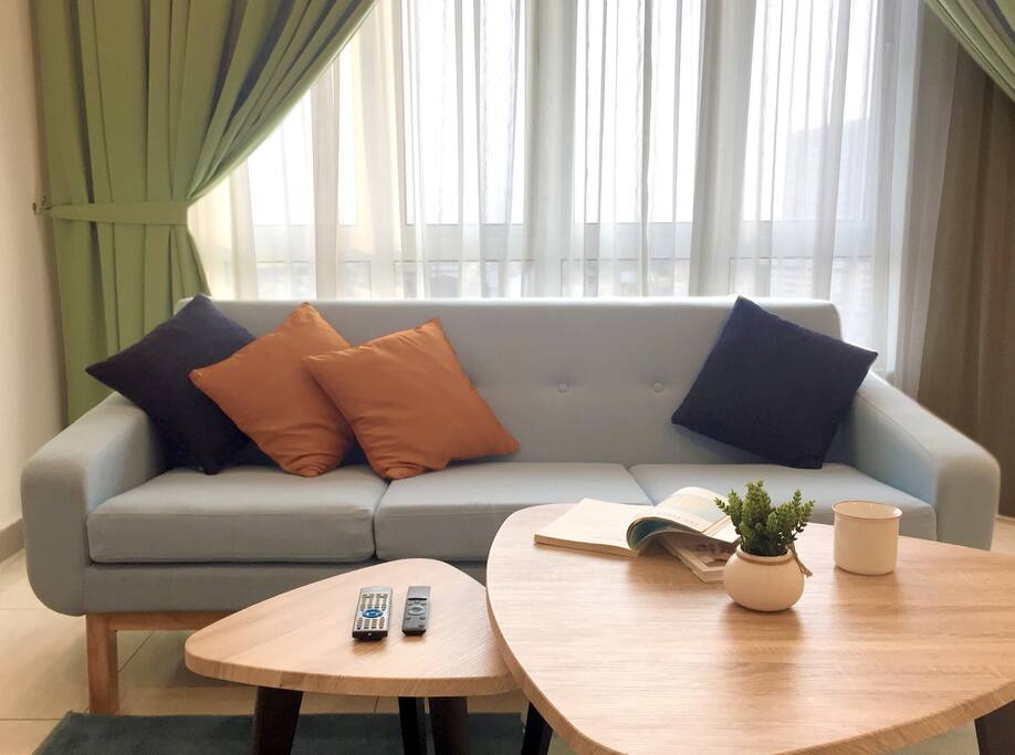 Comfortable designer sofa