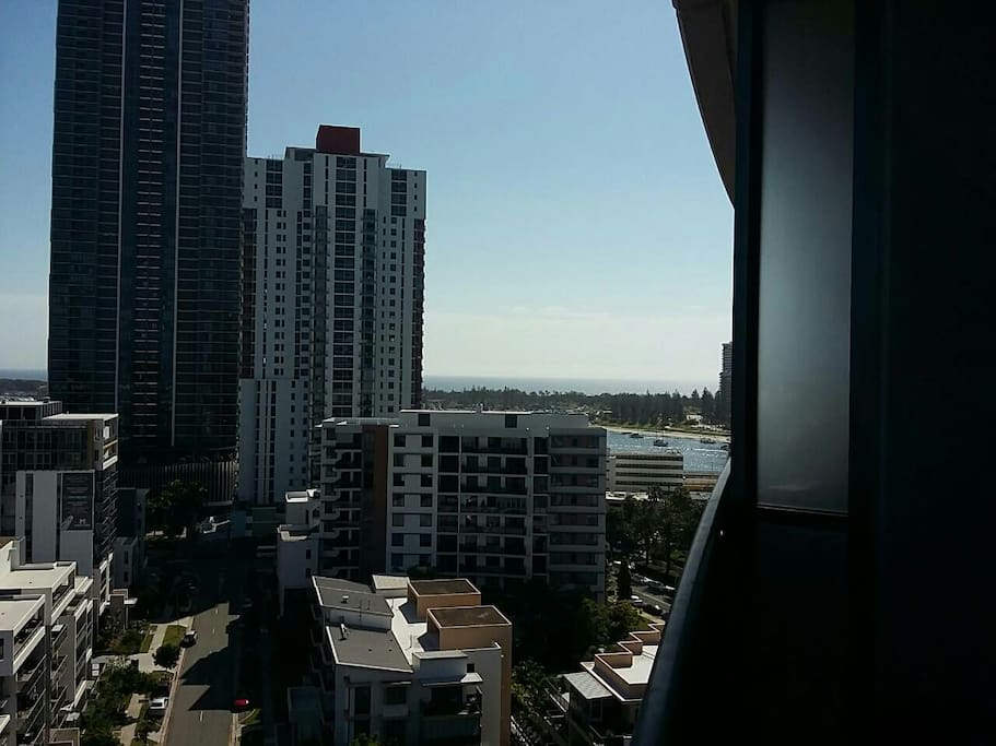 Ocean views across Southport
