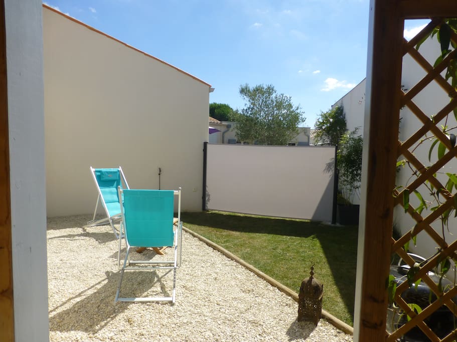 Vue depuis votre entrée privative