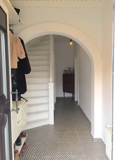 Spacious hallway