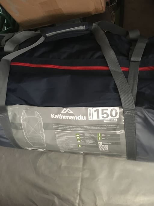 New tent recently acquired from Kathemandu