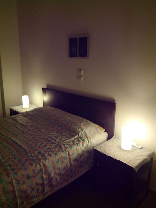 The master bedroom