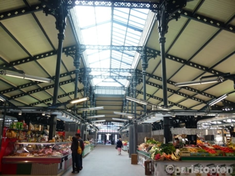 Marché couvert de l'Olive