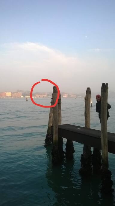 The Marinaressa seen from San Giorgio