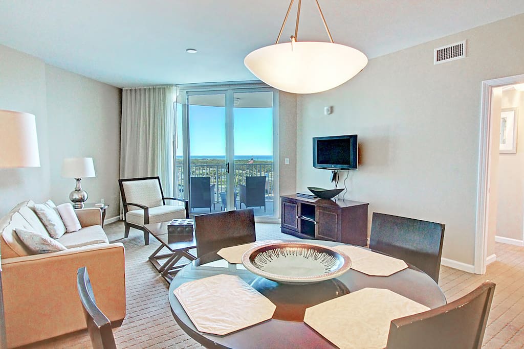 View from the dining room