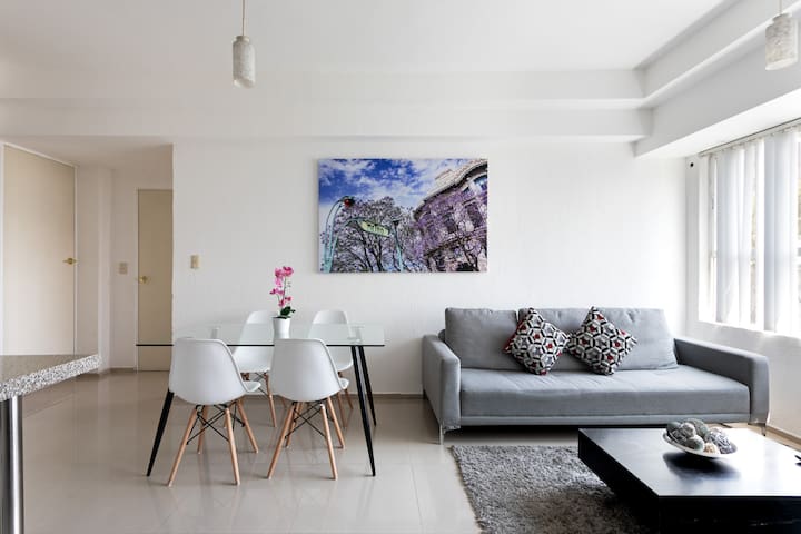 Beautiful 3BR 2BTH Apt. in Col. Roma Norte