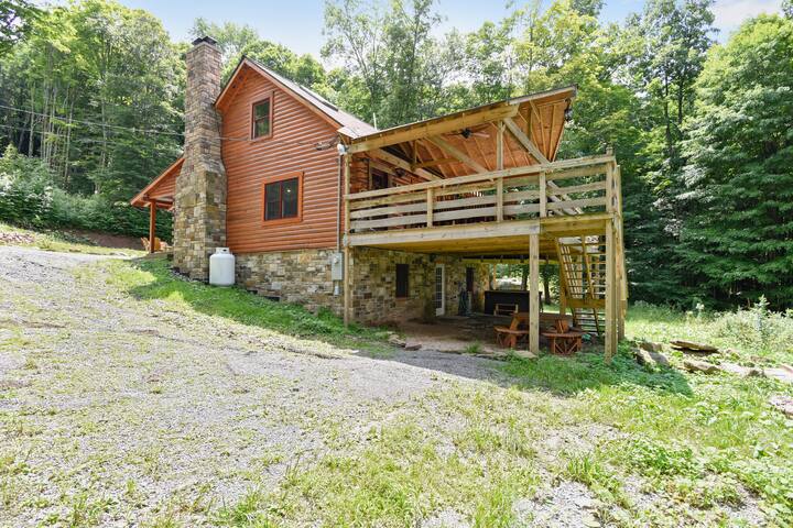 Secluded Comfy Luxury Wv Cabin Mountain Glory Cabins For Rent