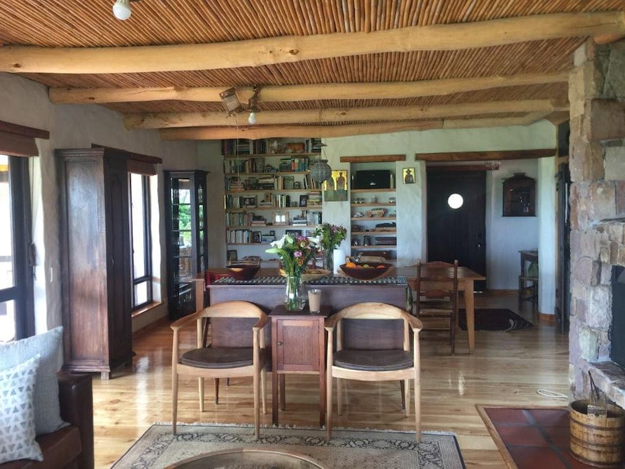 Downstairs lounge and dining