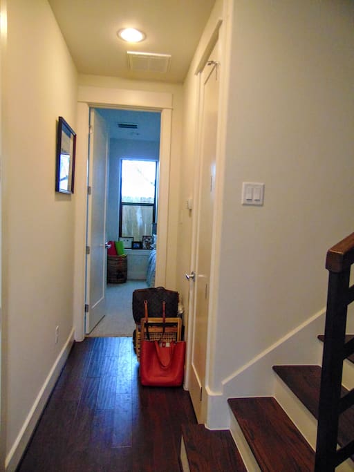 Entrance to guest suite