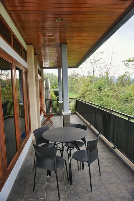 Terrace in the second floor