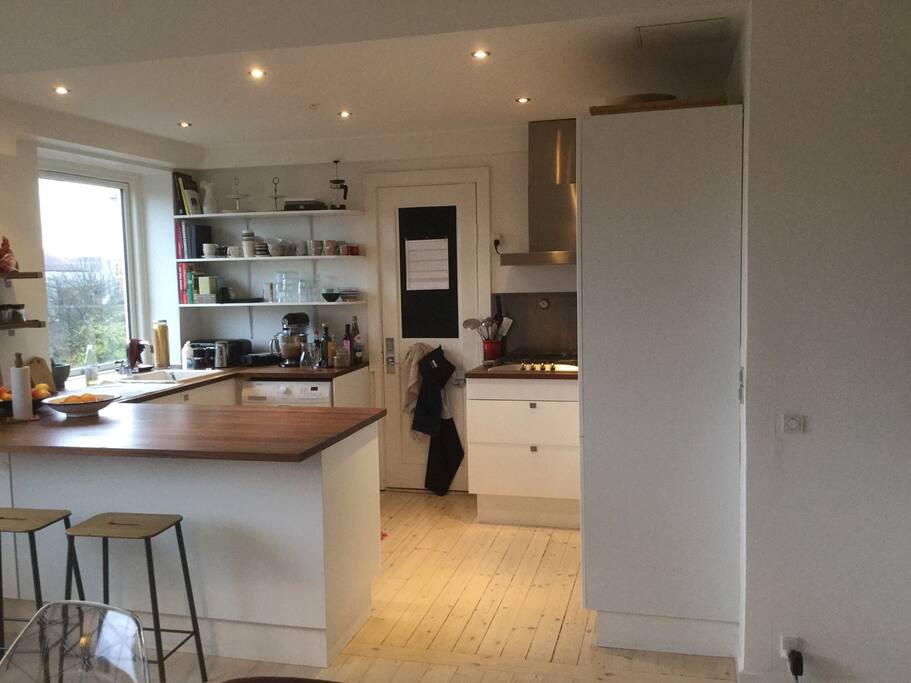 Kitchen and bar
