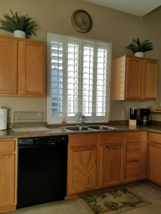 Spacious kitchen