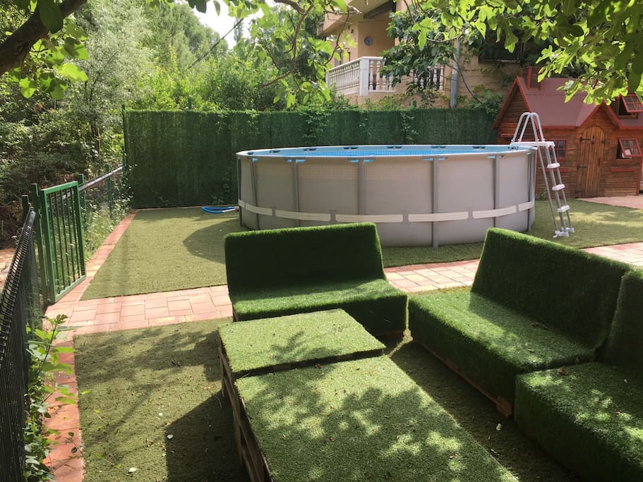 Zona chill out y zona infantil