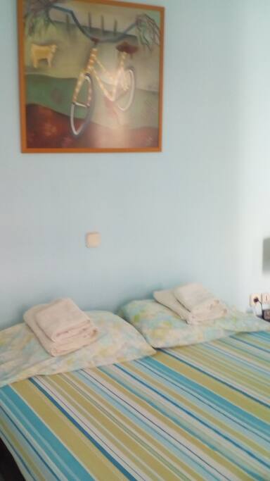 Big sunny bedroom