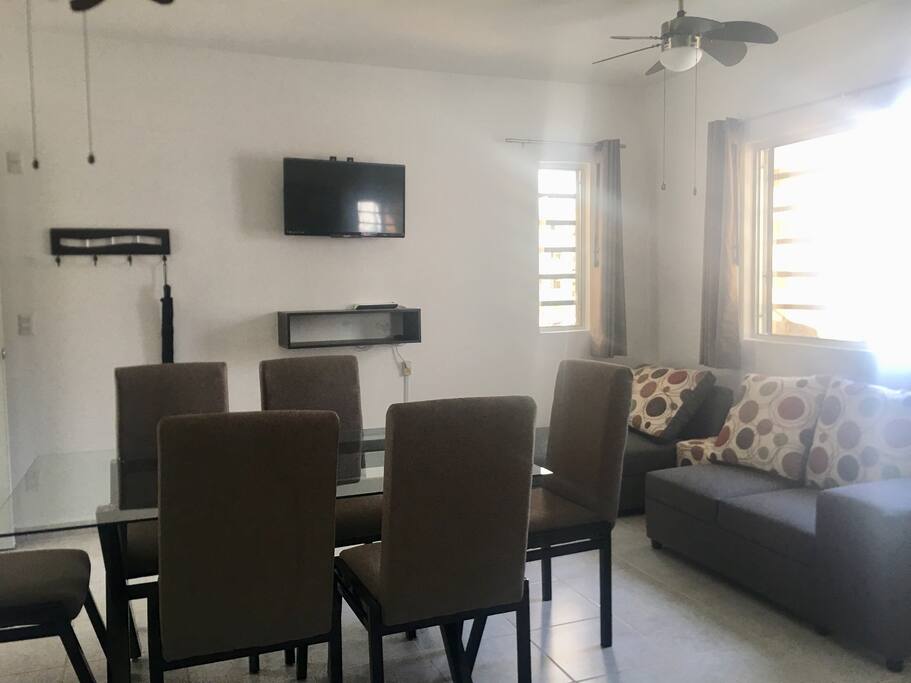 Living and dinning room