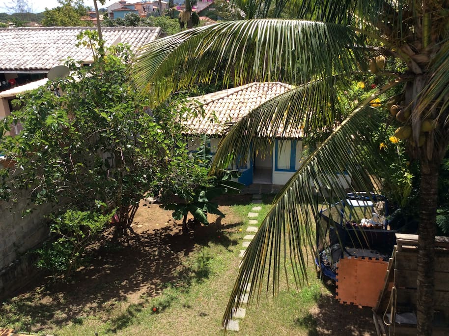 Vista da casa principal