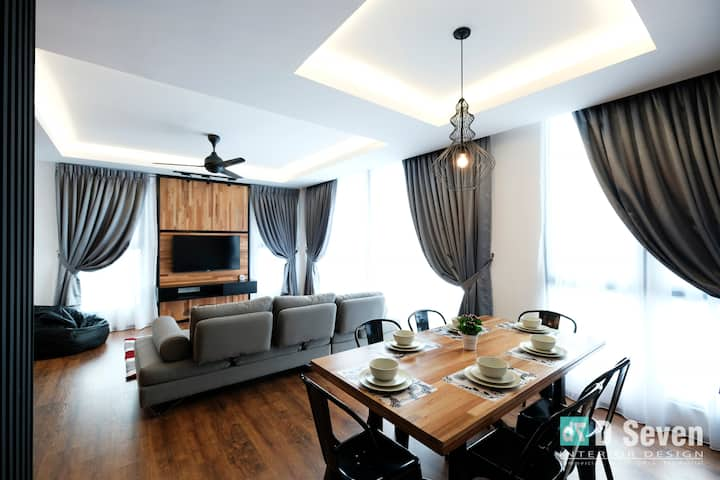 Vivacity Jazz Suites 1 (3BR&2BTH) @ D7 Homestay