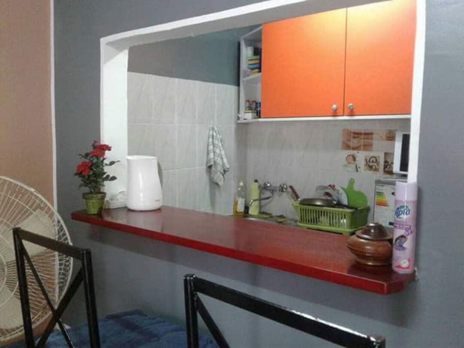 cuisine studio meublé
