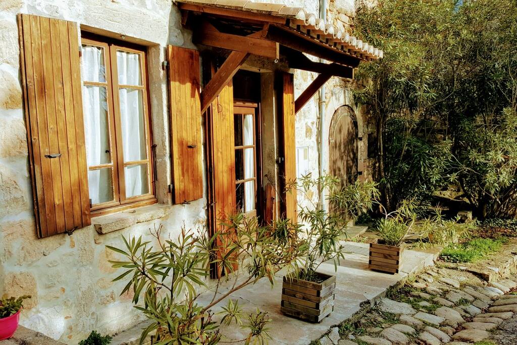 Entrance and terrace