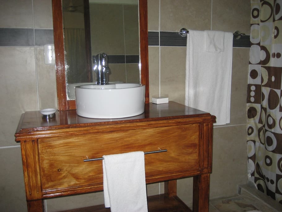 Updated new bathroom