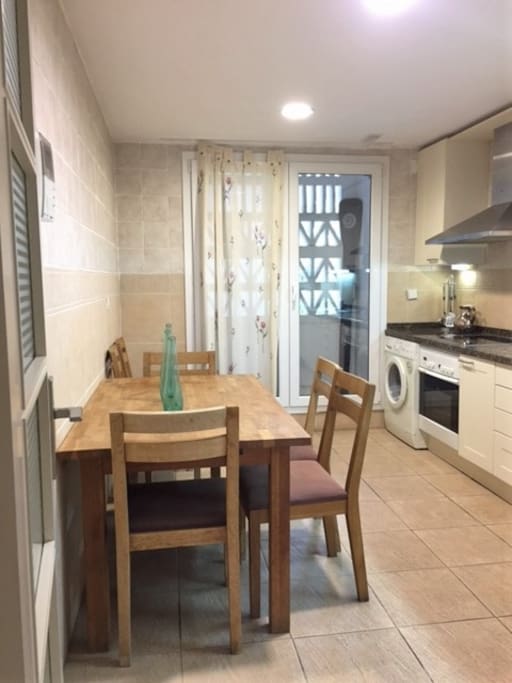 Kitchen with Dining Area