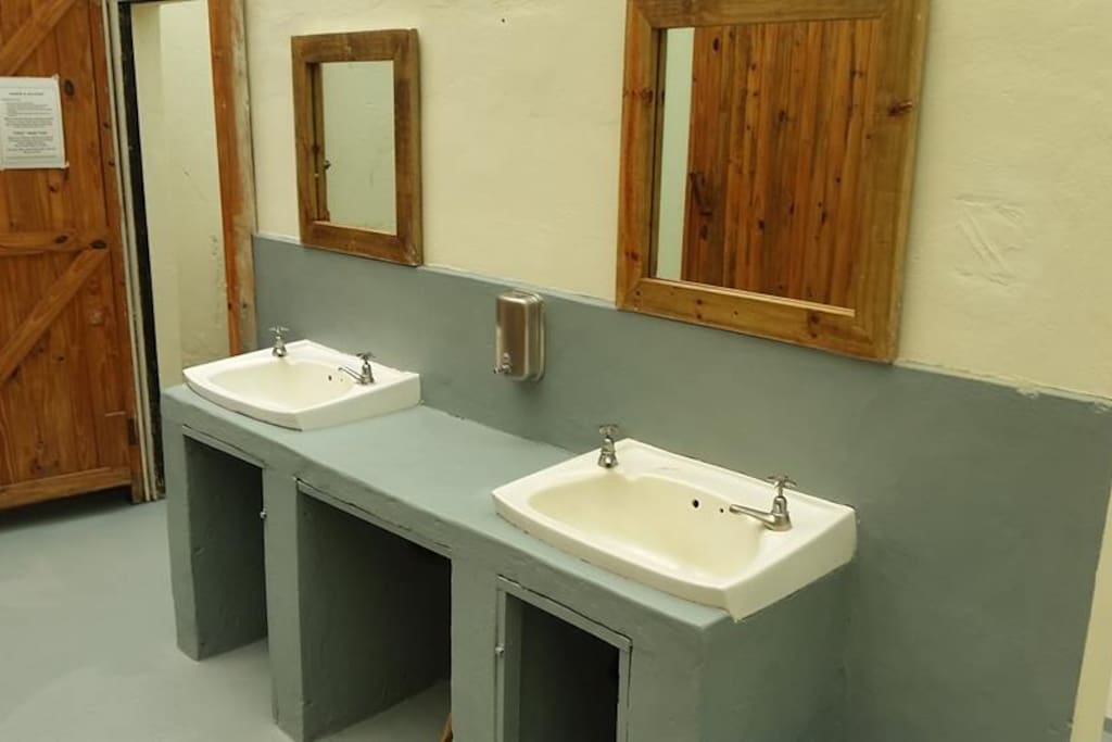Shared Shower, Toilet & Basin