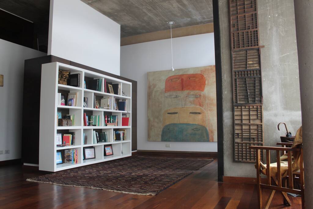 Entrada al loft.