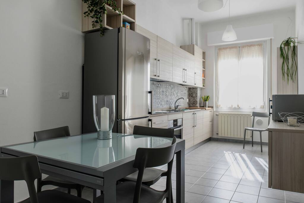 Cucina e zona pranzo